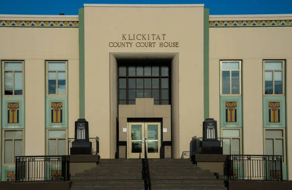 Palacio Justicia Del Condado Klickitat Goldendale Washington —  Fotos de Stock