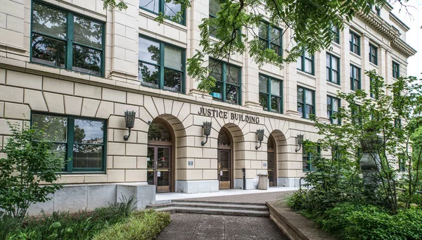 Edifício Justiça Salem Oregon Sede Supremo Tribunal Oregon Tribunal Apelações — Fotografia de Stock