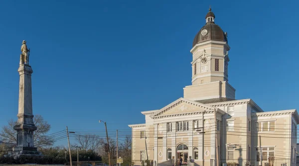 Historisch Claibourne County Gerechtsgebouw Port Gibson Mississippi — Stockfoto