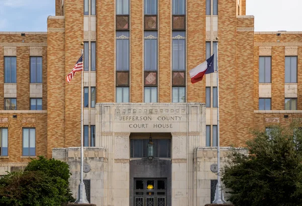 Sąd Hrabstwa Jefferson Teksasie — Zdjęcie stockowe