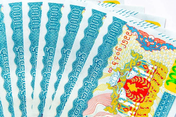Myanmar para birimi hayranı.