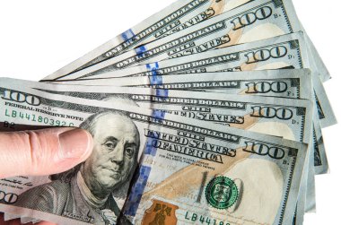 Amerikan 100 dolarlık banknotların hayranı.