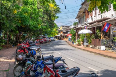 Şehir merkezi Luang Prabang Laos