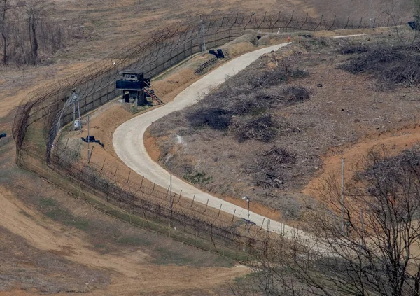 Demilitarized Zone Separating North South Korea — Stock Photo, Image