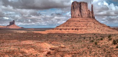 monument Valley kaya oluşumu