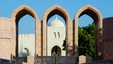 Muscat Umman 'daki Büyük Cami.