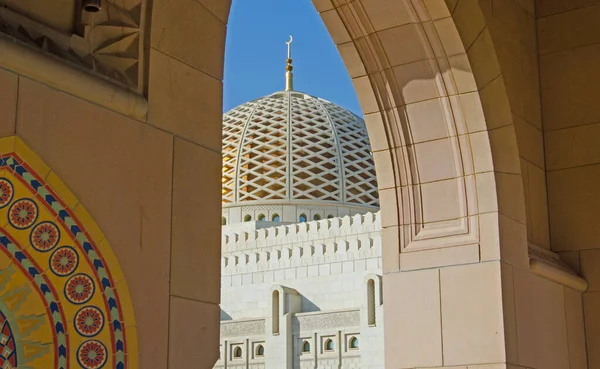 马斯喀特阿曼大清真寺 — 图库照片