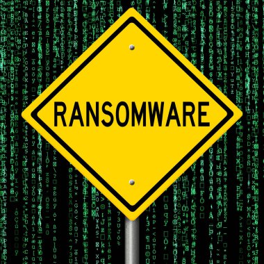 Sarı bir 3D otoyol uyarı işareti