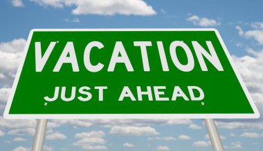 Yapılandırılmış yeşil 3D otoyol tabelası