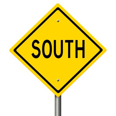 İşaretli bir 3D otoyol işareti