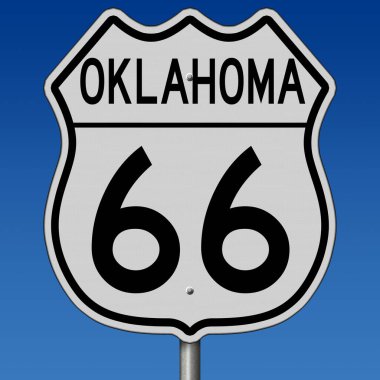 İşaretli bir 3D otoyol işareti