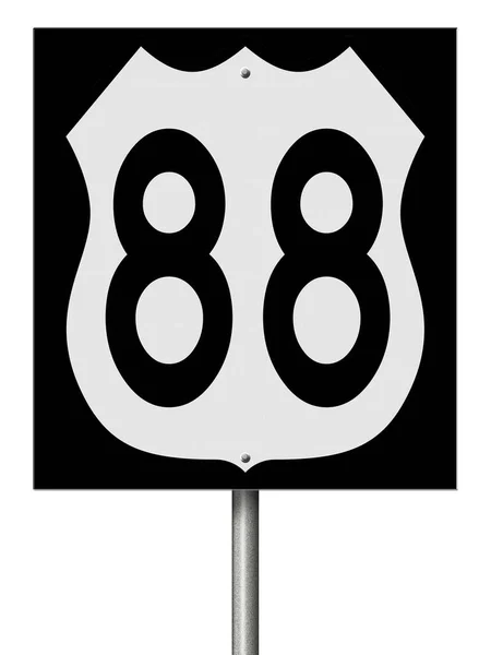 Highway Sign Route — Stock Photo, Image