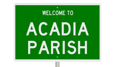 İşaretli yeşil 3D otoyol