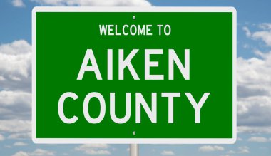 İşaretli yeşil 3D otoyol