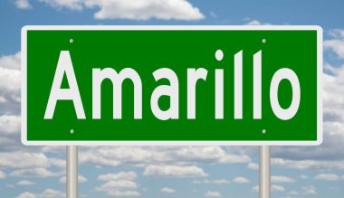 İşaretli yeşil 3D otoyol