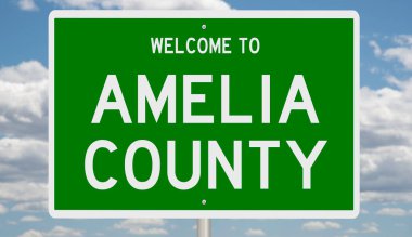 İşaretli yeşil 3D otoyol