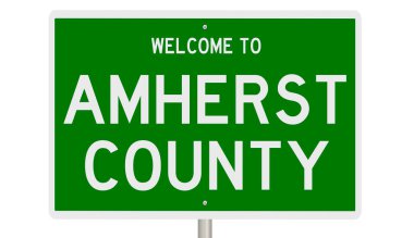 İşaretli yeşil 3D otoyol