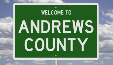 İşaretli yeşil 3D otoyol