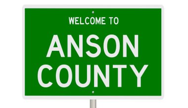 İşaretli yeşil 3D otoyol