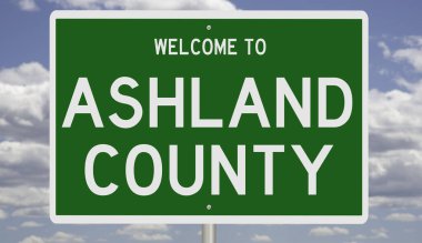 İşaretli yeşil 3D otoyol