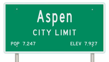 İşaretli yeşil 3D otoyol