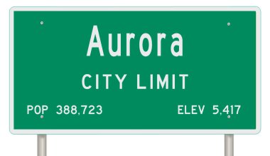 İşaretli yeşil 3D otoyol