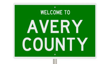 İşaretli yeşil 3D otoyol