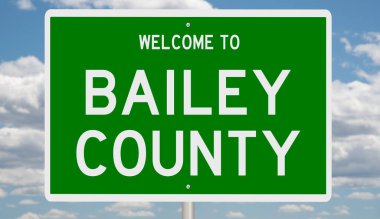 İşaretli yeşil 3D otoyol