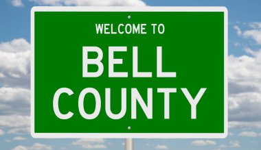 İşaretli yeşil 3D otoyol