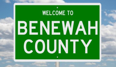 İşaretli yeşil 3D otoyol