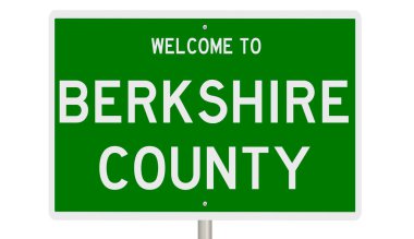 İşaretli yeşil 3D otoyol