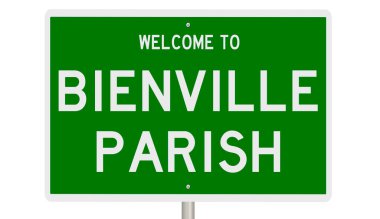 İşaretli yeşil 3D otoyol