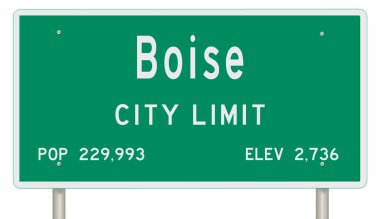 İşaretli yeşil 3D otoyol