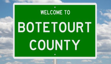 İşaretli yeşil 3D otoyol