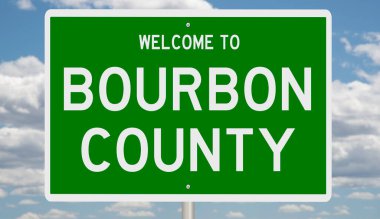 İşaretli yeşil 3D otoyol