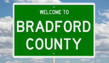 İşaretli yeşil 3D otoyol