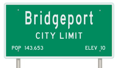 İşaretli yeşil 3D otoyol