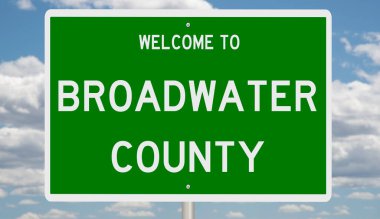 İşaretli yeşil 3D otoyol