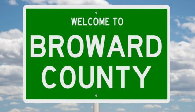 İşaretli yeşil 3D otoyol