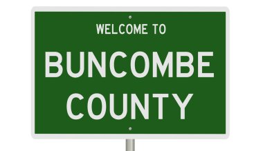 İşaretli yeşil 3D otoyol