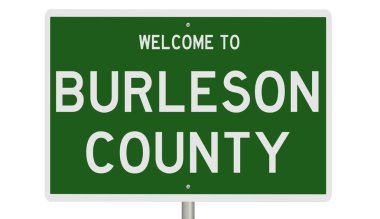 İşaretli yeşil 3D otoyol