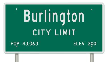 İşaretli yeşil 3D otoyol