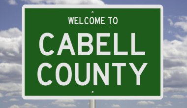 İşaretli yeşil 3D otoyol