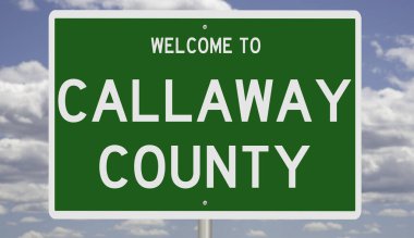 İşaretli yeşil 3D otoyol