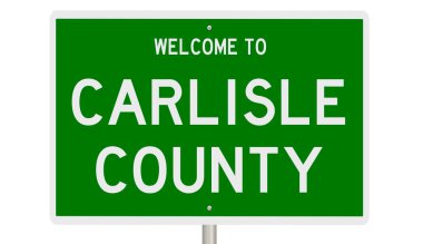 İşaretli yeşil 3D otoyol