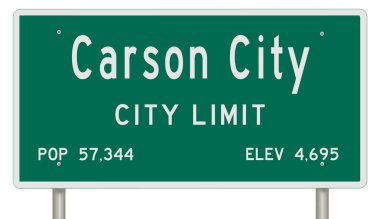 İşaretli yeşil 3D otoyol