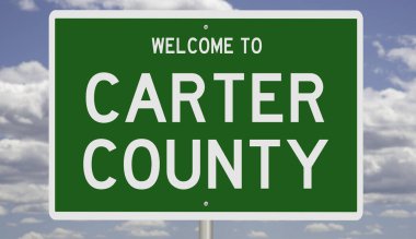 İşaretli yeşil 3D otoyol