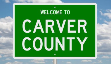 İşaretli yeşil 3D otoyol