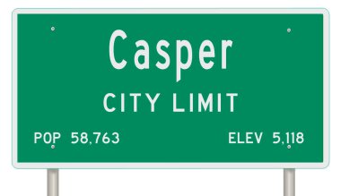 İşaretli yeşil 3D otoyol