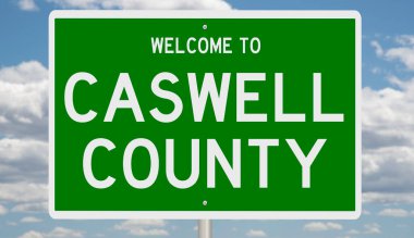 İşaretli yeşil 3D otoyol